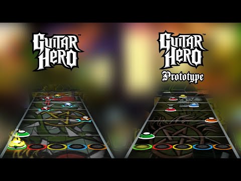 Guitar Hero 1 Prototype - "Ace of Spades" Chart Comparison