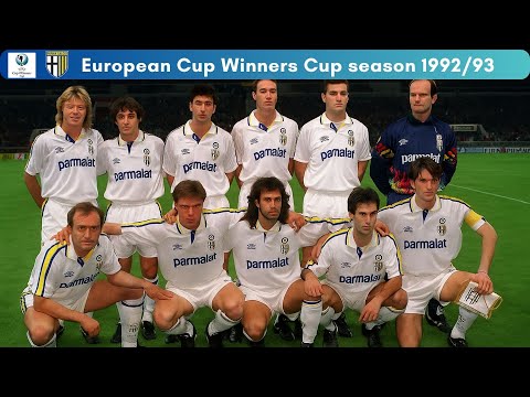 Parma road to the Cup Winners Cup title: 1992/93