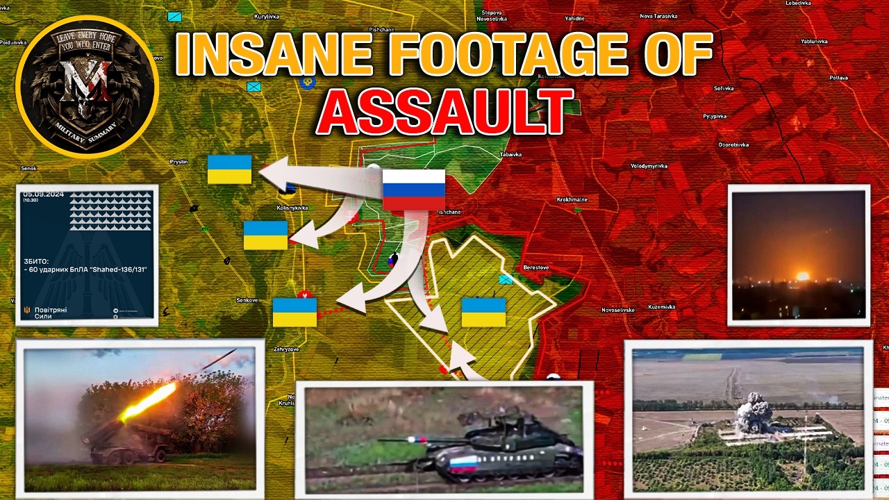 Harvest Time🔥 Crucial Battles Near Kursk⚔️ Pokrovsk Under Air Bombardment💥 Military Summary 2024.9.5