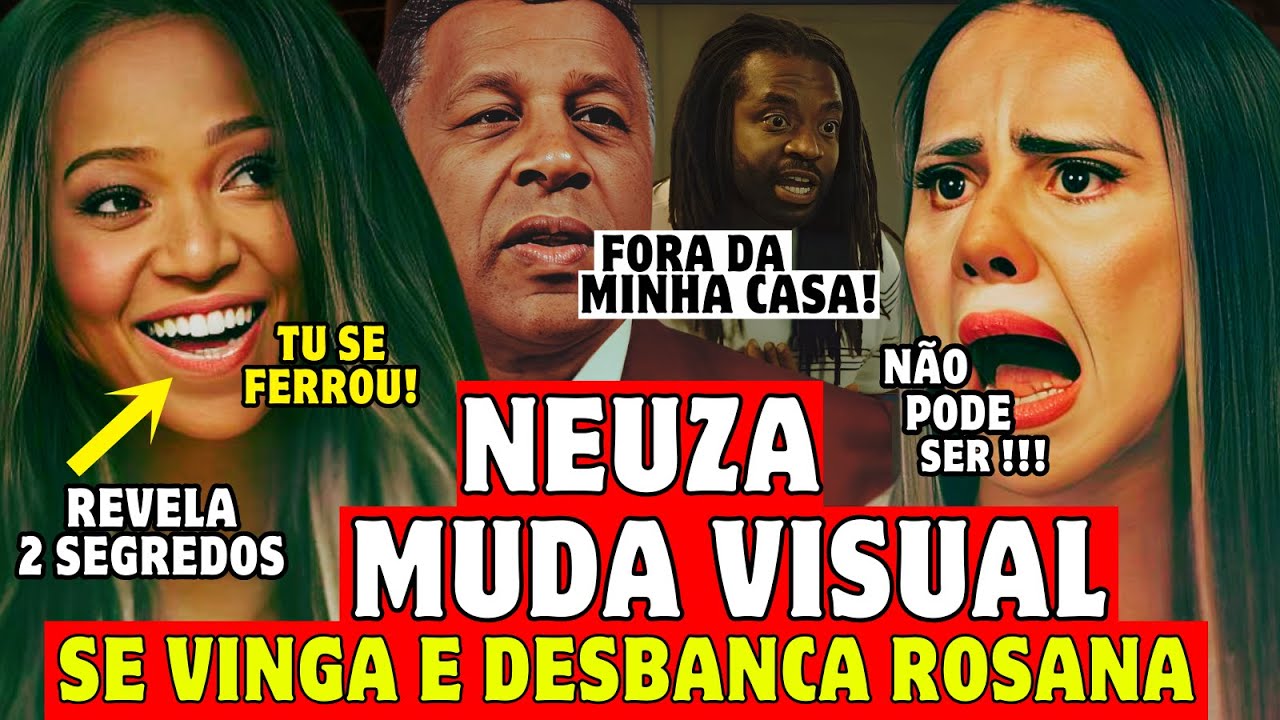 VOLTA POR CIMA! - EDSON  LARGA ROSANA SE VINGA COM NEUZA - Resumo Novela Volta por cima Ao Vivo