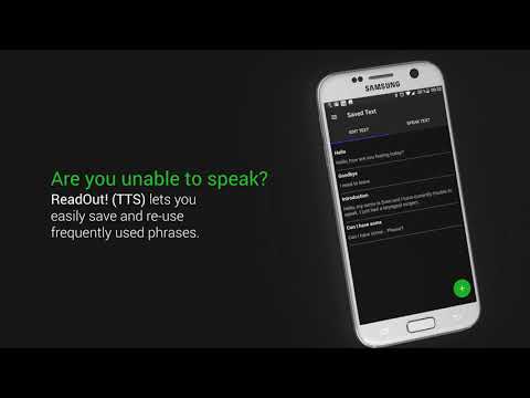 ReadOut! (TTS, read aloud, Text-to-Speech) 📣 Video