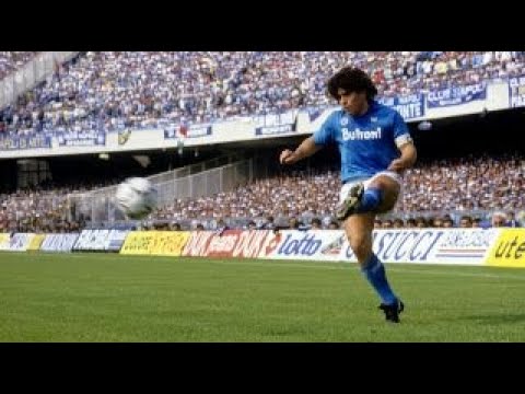 Diego Maradona vs Bari | 1989/90 Serie A | Magical Overhead kick Assist | All Touches & Actions