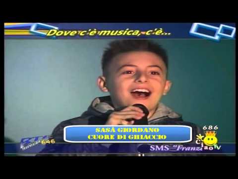 Sasa' Giordano Cuore Di Ghiaccio Dove c'è   Musica