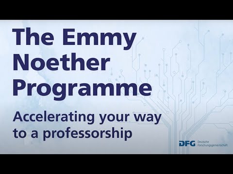 Faces: The Emmy Noether Programme of the DFG