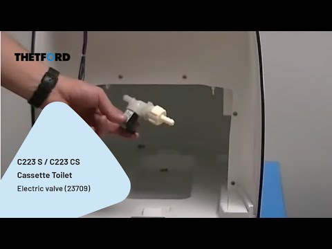 C223 S / C223 CS | Electric valve (23709) replacement | Cassette toilet | THETFORD
