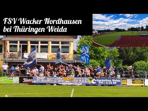 Stimmung von Wacker Nordhausen bei Thüringen Weida