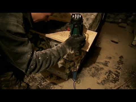 Резьба по дереву. Реставрация комода.  Видео №1