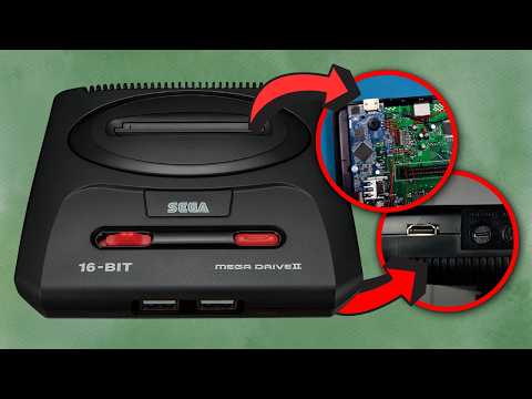Turbocharge Your Sega Mega Drive 2: HDMI & USB-C Mods Explained!