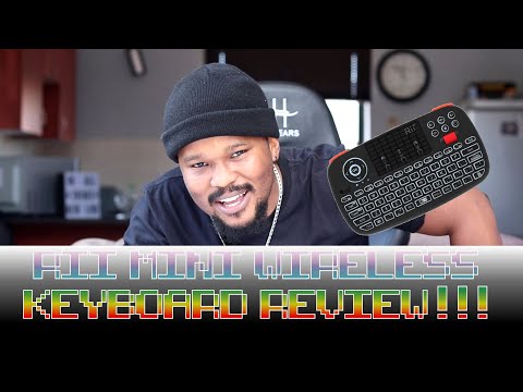 Mini Wireless Multimedia Keyboard Review | Rii
