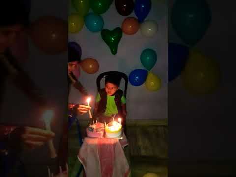 Kruthik Birthday Celebration.Happy Birthday Nanna🎂💐 God bless you ra RK.YADAV.(Rithu,Kruthik)You.C