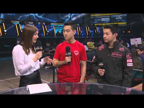 Interview with winner of AHQ vs FNC - League of Legends