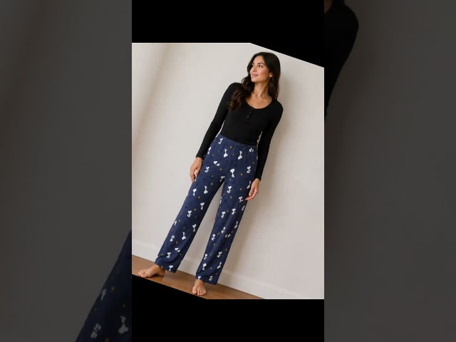 Vídeo relacionado con iClosam Pijama de Navidad para Mujer - Conjunto de Algodón con Camiseta Manga Larga y Pantalones - Suave y Cómodo - Tallas S-XXL