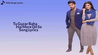 Tu guzar raha song with lyrics and mp3 video