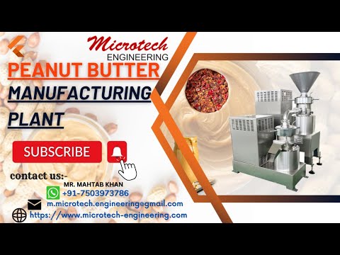 Peanut Paste Making Machines