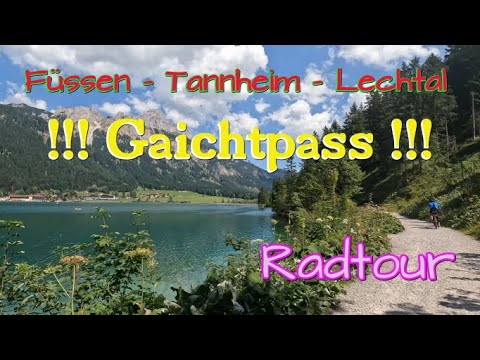 FÜSSEN Bike tour through the Tannheimer Valley to the Lechtal.