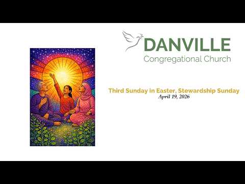 April 19, 2026 – Third Sunday in Easter, Stewardship Sunday
