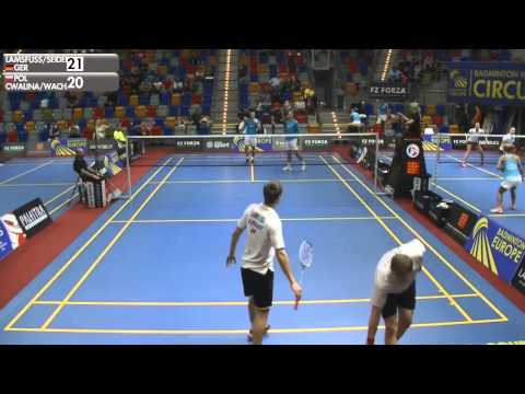 Lamsfuss / Seidel vs Cwalina / Wacha (MD, 1/4 Final) - 2015 Czech International