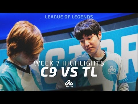 Cloud9 LoL - LCS Week 7 | Cloud9 vs Team Liquid Highlights (2017)