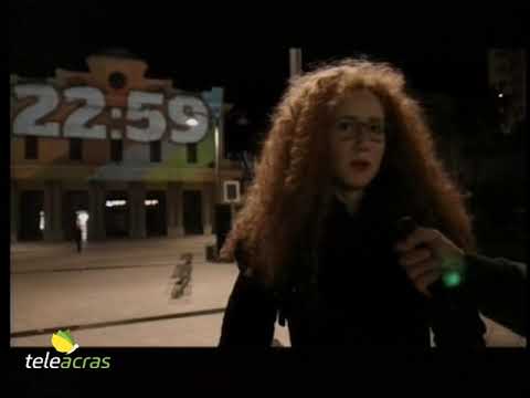 Teleacras - Il Video Mapping in piazza Stazione