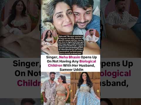 Neha Bhasin opens up about not having any biological children with husband Sameer #news#nehabhasin