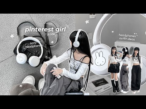 PINTEREST GIRL GUIDE 📓 ₊˚⊹: sony headphones, outfit ideas, unboxing + review sony wh-ch520