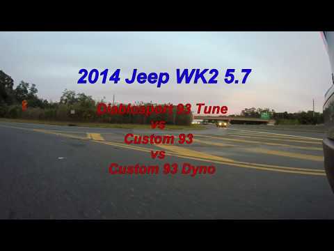 2014 Jeep Grand Cherokee 5.7 - Diablo Trinity 0-60 Tune Test