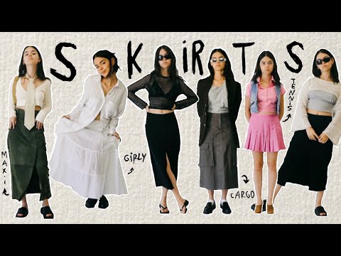 HOW TO style ALL types of SKIRTS this summer *embracing my femininity*