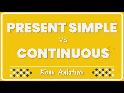 4.1 - Comparison of Simple Present vs. Present Continuous | Subject Description