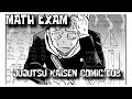 Jujutsu Kaisen Comic Dub Math Exam