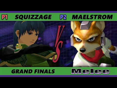 S@X 436 GRAND FINALS - Maelstrom (Fox) Vs. squizzage [L] (Marth) Smash Melee - SSBM