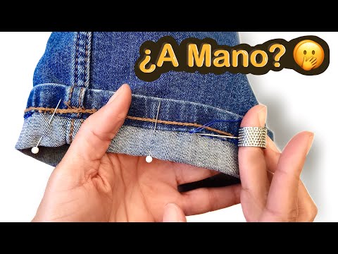 Nunca anticiparías lo fácil que es. Corta tus jeans a mano. Excelente…