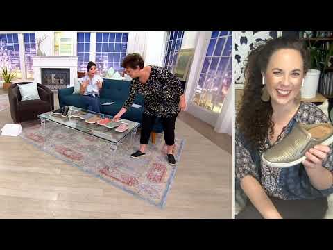 Earth Origins Perforated Leather Slip-On Clogs - Emilia on QVC
