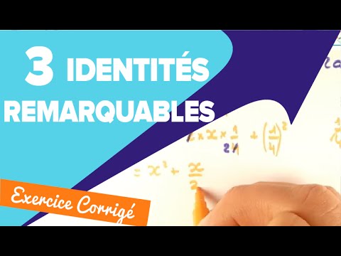 Identités Remarquables - Application des trois formules - Mathrix
