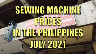 Sewing Machine Prices In The Philippines. Jun 2021.