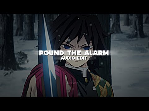 pound the alarm 「nicki minaj」 | edit audio