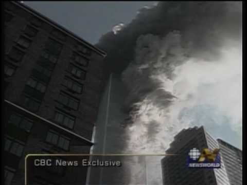 2nd Plane Impact on 9/11 - Luc C. 9/14, CBC