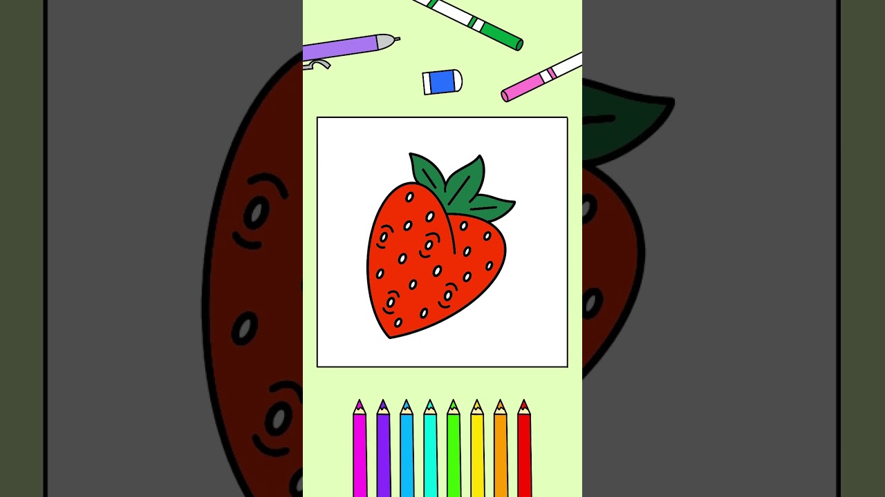Draw a Strawberry | Bearific Studios
