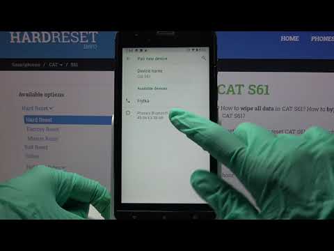 How to Connect Bluetooth Devices to CAT S61?