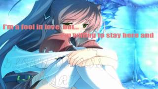 Nightcore - Fool In Love (With Full On Screen Lyrics)