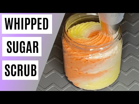 HOW TO | Whipped Sugar Scrub - Sunset Passion Fruit |...