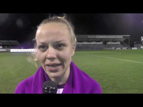 Sarah Wijnants na SC Eendracht Aalst Ladies - RSC Anderlecht op 06.11.2021