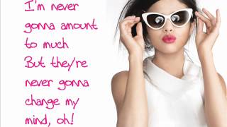 Selena Gomez - Tell me something i don't know Lyrics