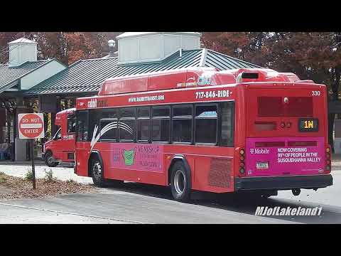 Bus Observations of York, Pennsylvania (November 2020)