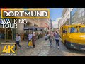 DORTMUND - City Walk in 4K UHD with the City Sounds of Busy Streets - Exploring Cities of Germany