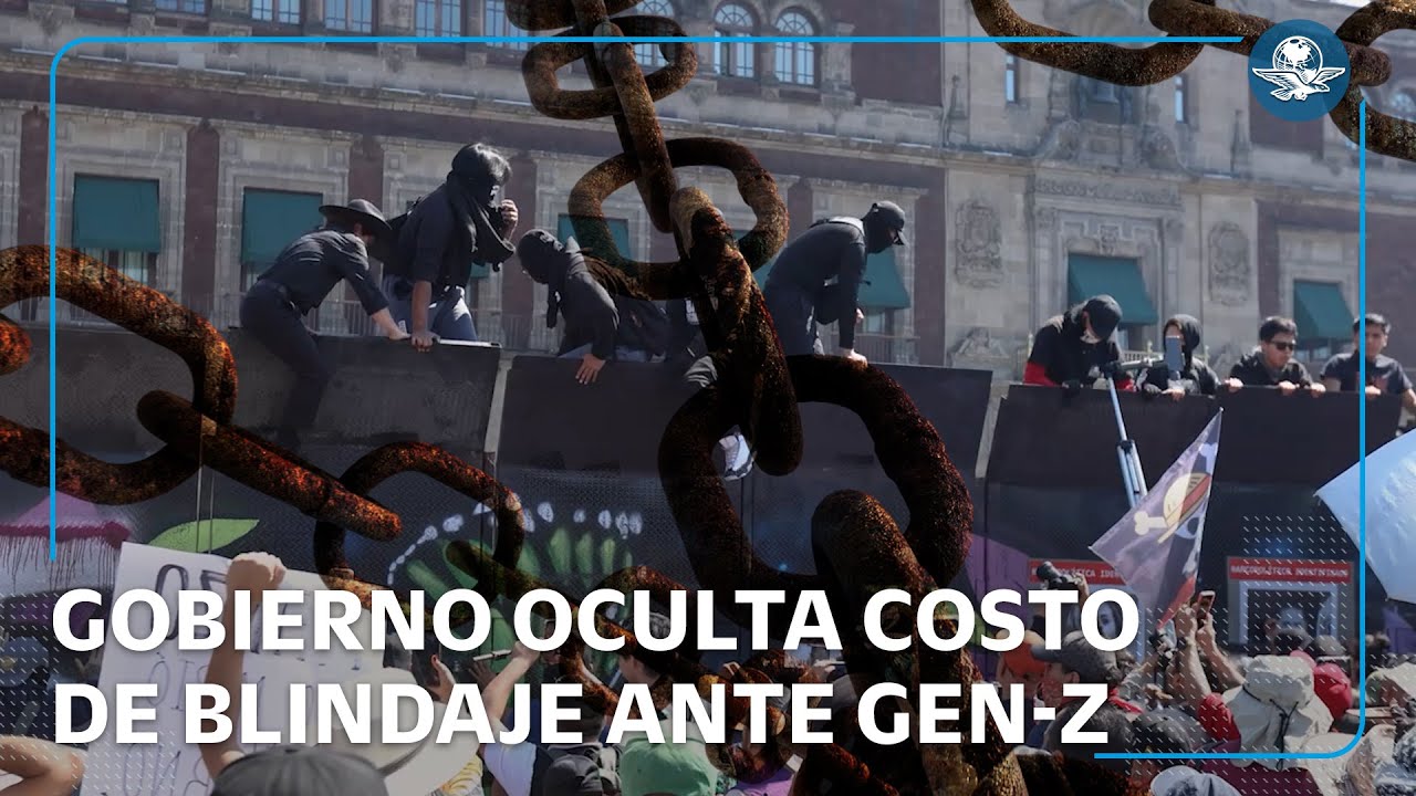 Costo de protección a Palacio por Gen-Z, blindado hasta 2030