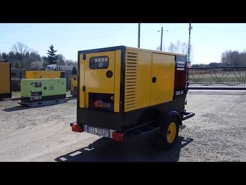 Generátor Altas Copco 45kVA/37kW - motor Perkins