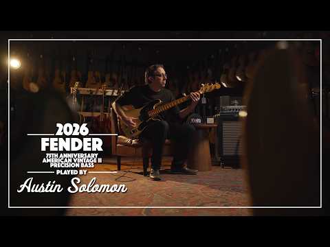 Immagine Fender 75th Anniversary American Vintage II '51 Precision Bass 2026, Blonde - 10