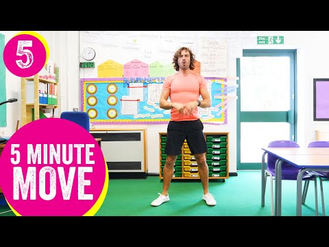 5 Minute Move | Kids Workout 5 | The Body Coach TV