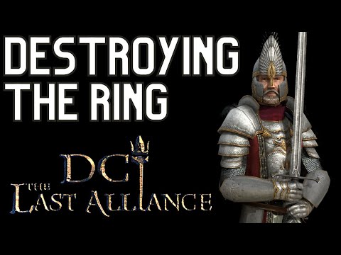 Destroying the Ring in DCI Last Alliance - Medieval 2 Total War