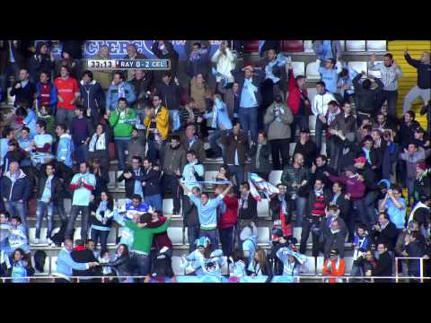 La Liga | Gol de Iago Aspas (0-2) en el Rayo Vallecano - Celta de Vigo | 10-11-2012 | J11